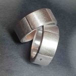 Individuelle Ringe mit Gold doubliert 
