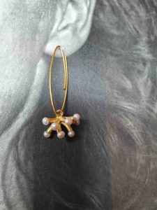 Ohrhänger mit Perlen 